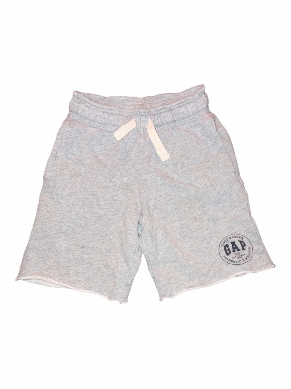 VTG gray heather fleece shorts from Gap Kids size S (6-7)